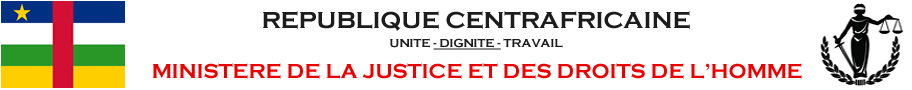 Bannière Ministère de la Justice