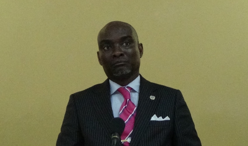 Allocution du Chargé de Mission aux Droits de l’Homme Mr N’GBENG MOKOUE Firmin, A l'Occasion de la Clôture de l'Atelier de Formation des Acteurs de l'Etat de Droit